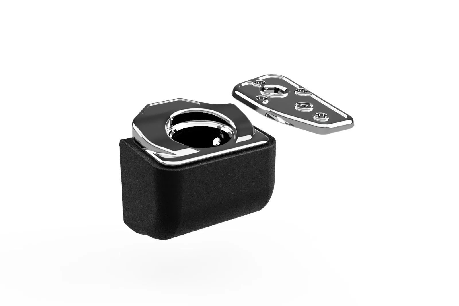Billet Hood Latch Kit (early vette)