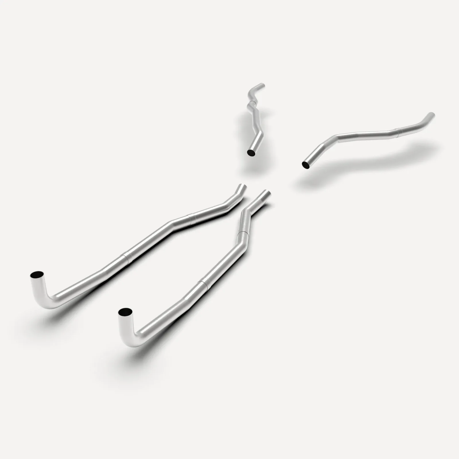 3" Roadster Shop chassis exhaust: C1 IRS